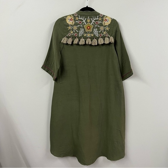 *NEW* Soft Surroundings Cristoforo Gauzy Embroidered Midi Dress - Picture 10 of 14